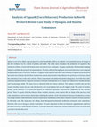 Research paper thumbnail of Analysis of Squash (Cucurbitaceae) Production in North- Western Benin: Case Study of Djougou and Bassila Communes