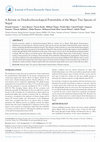 Research paper thumbnail of A Review on Dendrochronological Potentiality of the Major Tree Species of Nepal