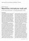 Research paper thumbnail of Recent finds of Neolithic miniature rock art on the Island of Bornholm - including topographic motifs