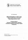 Research paper thumbnail of Discrimination law