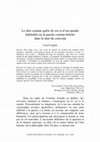 Research paper thumbnail of Le dire comme quête de soi et d'un monde habitable ou la parole comme brèche dans le mur du convenu