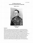 Research paper thumbnail of PFC William Lovis WWII Service