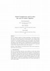 Research paper thumbnail of Model Completeness and Π2-rules: The Case of Contact Algebras