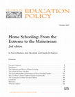 Research paper thumbnail of Home Schooling: From the Extreme to the Mainstream 2nd edition