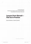 Research paper thumbnail of Lessons from Abroad— Flat Tax in Practice