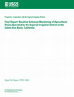 Research paper thumbnail of Final Report: Baseline Selenium Monitoring of Agricultural Drains Operated by the Imperial Irrigation District in the Salton Sea Basin, California