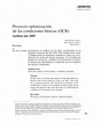 Research paper thumbnail of Proyecto Optimización De Las Condiciones Básicas (Ocb) Análisis Año 2006