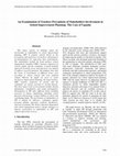 Research paper thumbnail of An Examination of Teachers Perceptions of Stakeholders Involvement in School Improvement Planning: The Case of Uganda