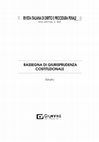 Research paper thumbnail of Colloqui dei detenuti ex art. 41-bis con i figli minori e Tribunale per i minorenni: una competenza che (ad oggi) non c'è