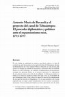 Research paper thumbnail of Antonio María de Bucareli y el proyecto del canal de Tehuantepec. El proceder diplomático y político ante el expansionismo ruso, 1773-1777