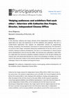 Research paper thumbnail of 'Helping audiences and exhibitors find each other':  Interview with Catharine Des Forges, Director, Independent Cinema Office