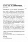 Research paper thumbnail of Q 2:102, 43:31, and Ctesiphon-Seleucia: New Insights into the Mesopotamian Setting of the Earliest Quranic Milieu (with Gilles Courtieu) [2019] / Conference Paper & Book Chapter