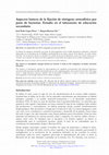 Research paper thumbnail of Aspectos básicos de la fijación de nitrógeno atmosférico por parte de bacterias. Estudio en el laboratorio de educación secundaria