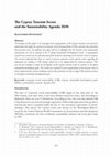 Research paper thumbnail of The Cyprus Tourism Sector and the Sustainability Agenda 2030