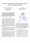 Research paper thumbnail of Cherenkov-type terahertz emission spectroscopy of ultrafast optomagnetic effects