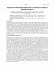 Research paper thumbnail of Time-Resolved Nonlinear Refraction of Indium Tin Oxide at Epsilon Near Zero