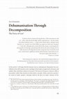 Research paper thumbnail of Dehumanisation Through Decomposition