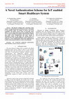 Research paper thumbnail of A Novel Authentication Scheme for IoT enabled Smart Healthcare System