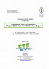 Research paper thumbnail of A Regional CGE Analysis of the NEC