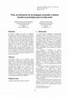 Research paper thumbnail of Pooi, un intérprete de un lenguaje orientado a objetos basado en prototipos para la educación