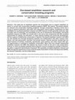 Research paper thumbnail of Zoo-based amphibian research and conservation breeding programs