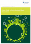 Research paper thumbnail of Short Guide to Green Business Model Innovation