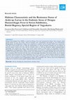 Research paper thumbnail of Habitats Characteristic and the Resistance Status of Aedes sp. Larvae in the Endemic Areas of Dengue Haemorrhagic Fever in Sewon Subdistrict, Bantul Regency, Special Region of Yogyakarta