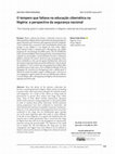 Research paper thumbnail of O tempero que faltava na educação cibernética na Nigéria: a perspectiva da segurança nacional