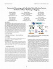 Research paper thumbnail of Automated Scanning and Individual Identification System for Parts without Marking or Tagging