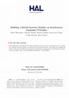 Research paper thumbnail of Building a Hybrid Systems Modeler on Synchronous Languages Principles