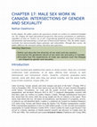 Research paper thumbnail of CHAPTER 17: MALE SEX WORK IN CANADA: INTERSECTIONS OF GENDER AND SEXUALITY