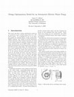 Research paper thumbnail of Design optimization model for an automotive electric water pump