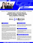 Research paper thumbnail of 2012 UniNorte: Cohesión social y políticas públicas: Conceptos, enfoques y buenas prácticas para el desarrollo territorial