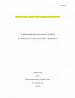 Research paper thumbnail of A Metamorphosed Consciousness of Being: The transformation of an author in Franz Kafka’s “Metamorphosis