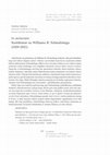 Research paper thumbnail of In memoriam: Susitikimai su Williamu R. Schmalstiegu (1929–2021)