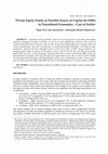 Research paper thumbnail of Private equity funds as possible source of capital for SMEs in transitional economies: case of Serbia