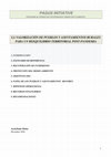 Research paper thumbnail of VALORIZACION PUEBLOS MENORES Y ASENTAMIENTOS RURALES 12-