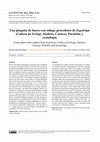 Research paper thumbnail of R. Cebrián, "Una plaquita de hueso con esfinge procedente de Segobriga (Cabeza de Griego, Saelices, Cuenca). Paralelos y cronología", Lucentum XLI, 2022, 1-16