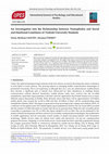 Research paper thumbnail of An Investigation into the Relationship between Nomophobia and Social and Emotional Loneliness of Turkish University Students