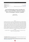 Research paper thumbnail of Structural Relationships among Counselling Self- Efficacy, General Self-Efficacy and Positive-Negative Affect in Psychological Counsellor Candidates