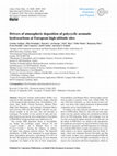 Research paper thumbnail of Drivers of atmospheric deposition of polycyclic aromatic hydrocarbons at European high-altitude sites