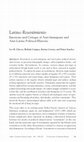 Research paper thumbnail of Latino Resentimiento: Emotions and Critique of Anti-Immigrant and Anti-Latino Political Rhetoric