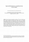 Research paper thumbnail of Impacts and Policy Responses to a commodity price boom. The case of Malawi