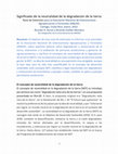 Research paper thumbnail of La neutralidad de la degradación de la tierra [Nota de extensión]