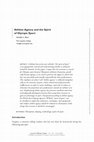 Research paper thumbnail of Athlete Agency and the Spirit of Olympic Sport