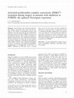 Research paper thumbnail of Activated prothrombin complex concentrate (FEIBAR) treatment during surgery in patients with inhibitors to FVIII/IX: the updated Norwegian experience