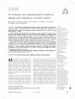 Research paper thumbnail of Air pollution and development of asthma, allergy and infections in a birth cohort. The European Respiratory