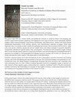 Research paper thumbnail of Beyond Transfer and Revival: Narrative Creativity in Medieval Italian Mural Decoration (11th–13th c.) [CAA, 3 March 2022, via Zoom]