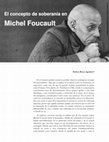 Research paper thumbnail of El concepto de soberanía en Michel Foucault