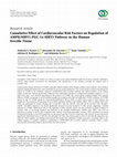 Research paper thumbnail of Cumulative Effect of Cardiovascular Risk Factors on Regulation of AMPK/SIRT1-PGC-1α-SIRT3 Pathway in the Human Erectile Tissue